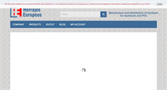 Desktop Screenshot of herrajeseuropeos.com
